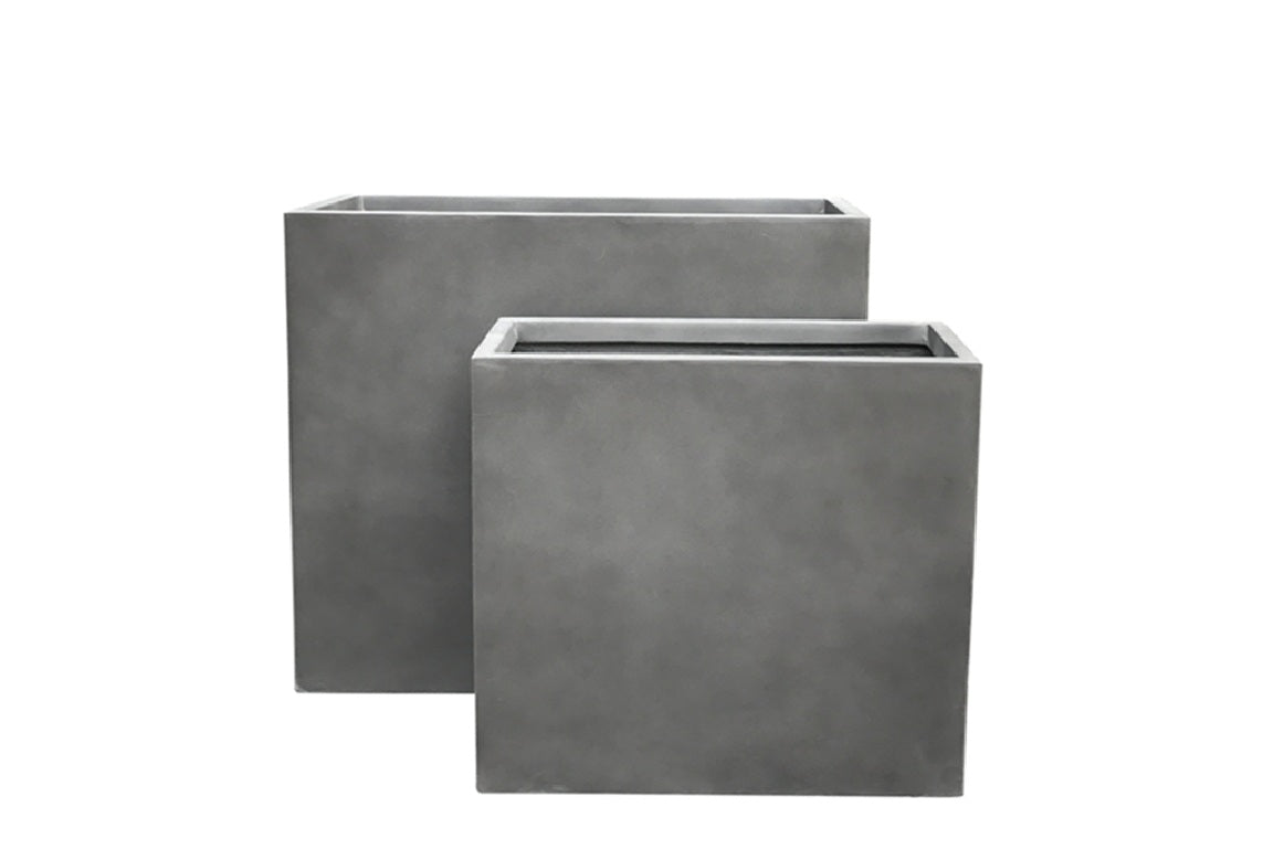 Jardiniera plante L80xW35xH75 cm gri