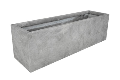 Jardiniera pt plante 100x28x30 cm. gri ciment