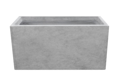 Jardiniera pt plante 60x26x30 cm. gri ciment