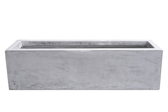 Jardiniera pt plante 65x16.5x18 cm. gri ciment