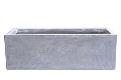 Jardiniera pt plante 75x24x25 cm. gri ciment