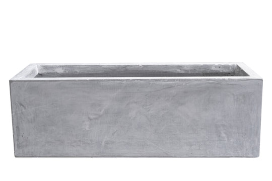 Jardiniera pt plante 75x24x25 cm. gri ciment