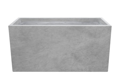 Jardiniera pt plante 80x32.5x40 cm. gri ciment