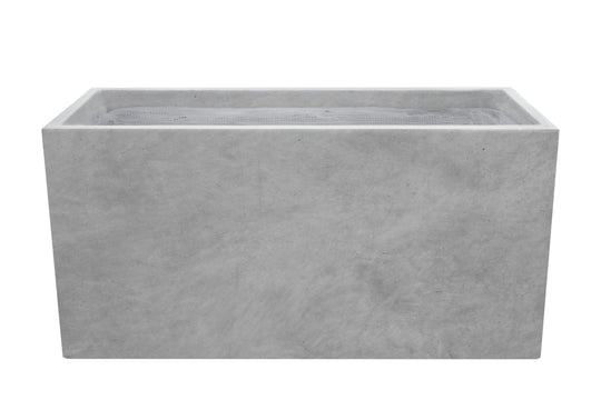 Jardiniera pt plante 80x32.5x40 cm. gri ciment