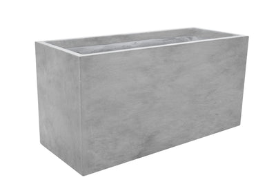 Jardiniera pt plante 80x32.5x40 cm. gri ciment