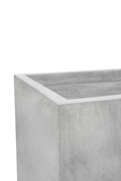 Jardiniera pt plante 80x32.5x40 cm. gri ciment