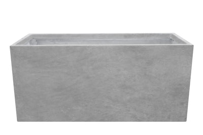 Jardiniera pt plante 98x40x45 cm. gri ciment