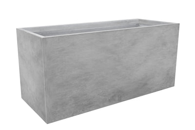 Jardiniera pt plante 98x40x45 cm. gri ciment