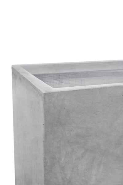 Jardiniera pt plante 98x40x45 cm. gri ciment