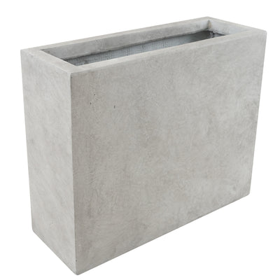 Jardiniera plante 49.5x17.5xH40.5 cm Wall, gri ciment