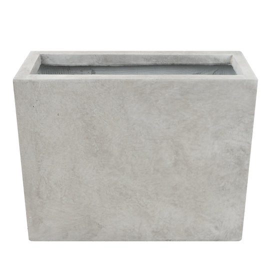 Jardiniera wall 49.5x17.5x40.5 cm. gri ciment