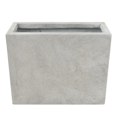 Jardiniera wall 49.5x17.5x40.5 cm. gri ciment