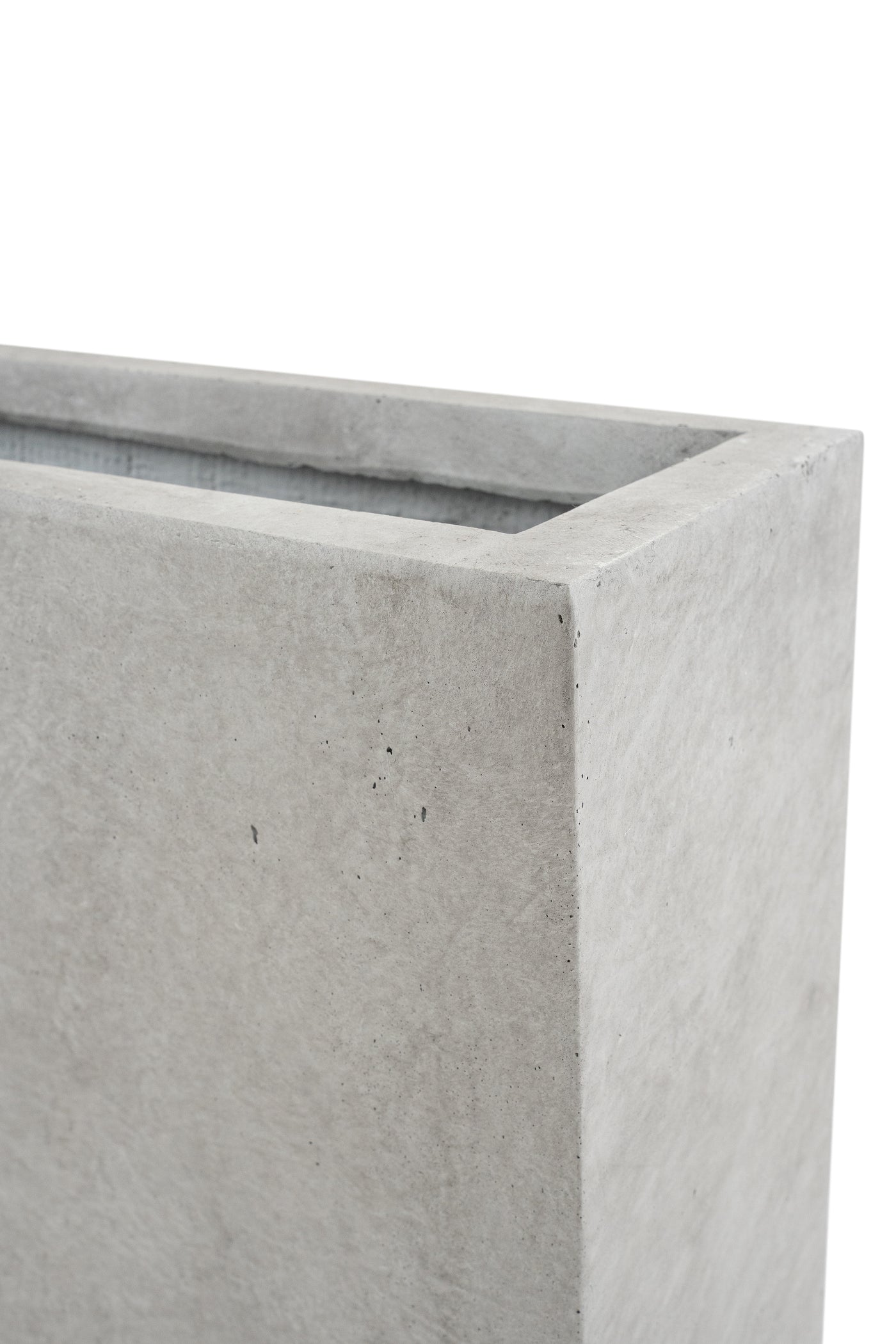 Jardiniera wall 49.5x17.5x40.5 cm. gri ciment