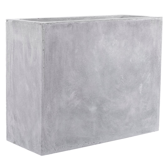 Jardiniera Wall 50x20x40 cm gri ciment