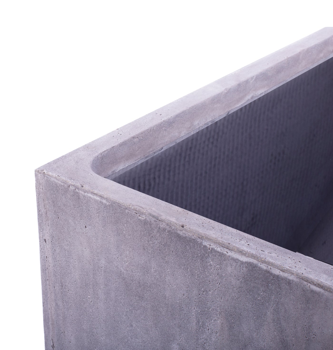 Jardiniera Wall 50x20x40 cm gri ciment