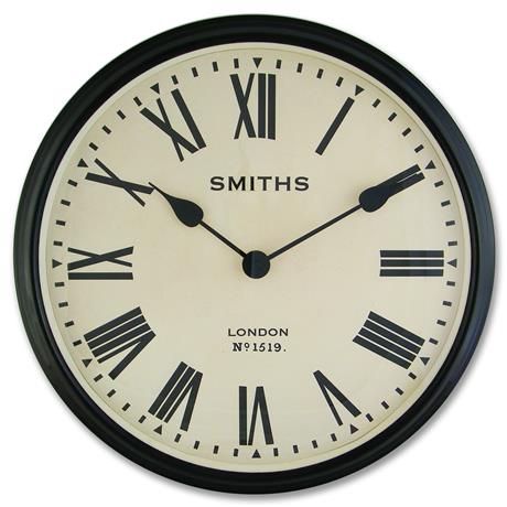 Ceas decorativ Lasceles Smiths Large Station Clock 50x8 cm