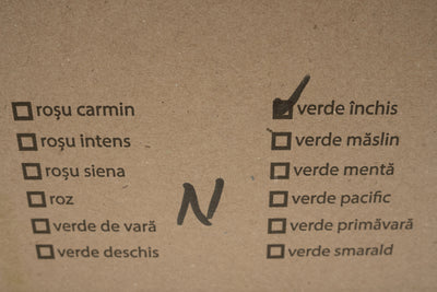 Licheni conservati 0.5kg. verde inchis-culoare neuniforma