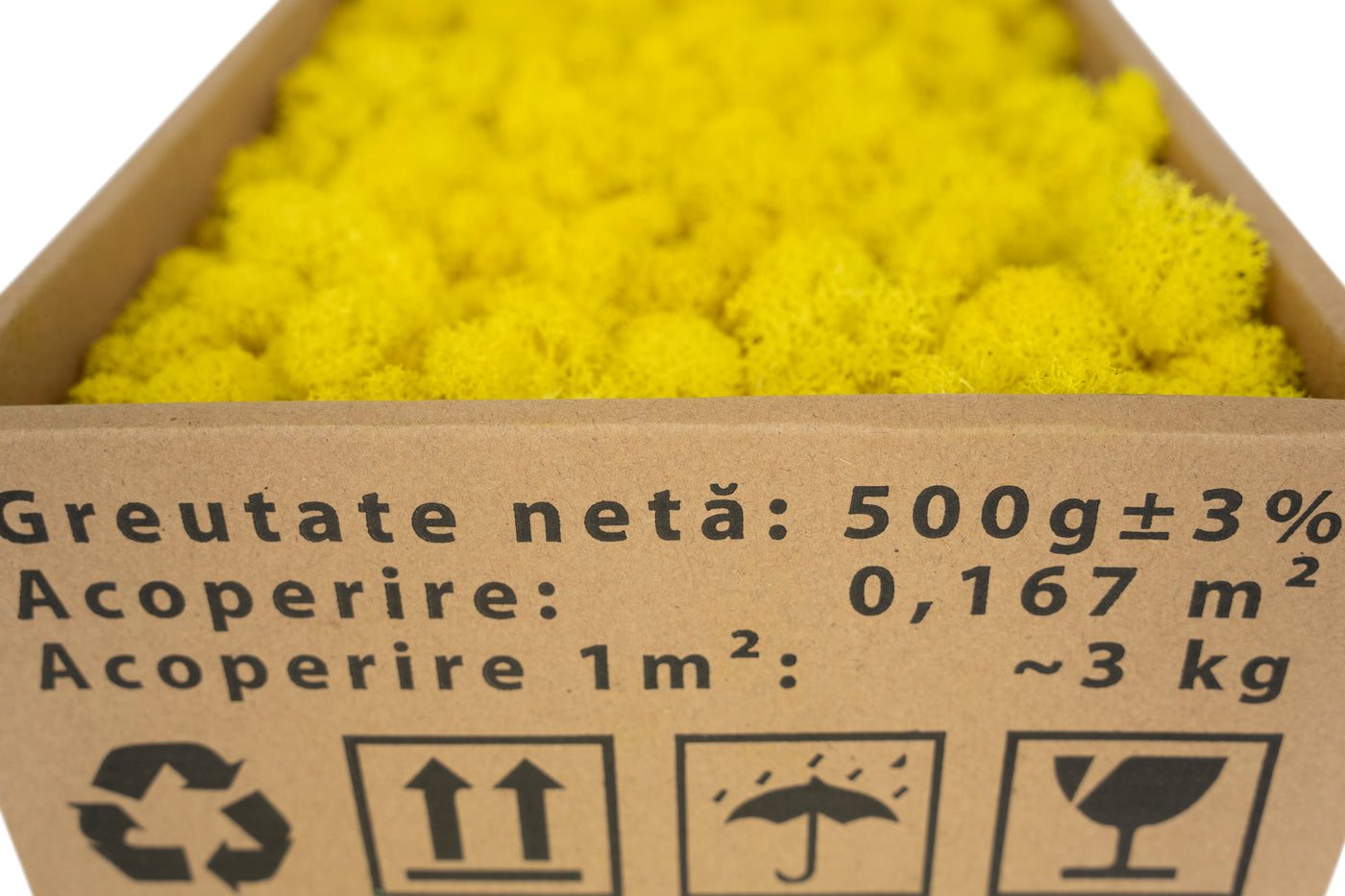 Licheni curatati si fara radacina conservati 500g NET, calitate ULTRA PREMIUM, galben lemon tonic RR39