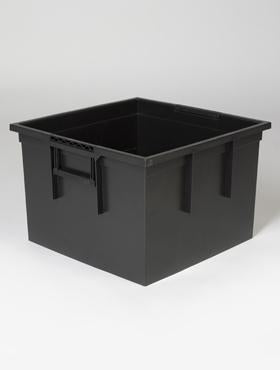 Liner hydro pentru ghiveci Lechuza Cubico 40x40x20 cm negru