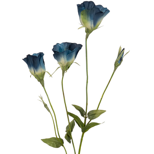 Lisianthus artificial albastru H63 cm HO