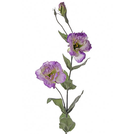 Lisianthus artificial mov De Luxe D8xH81 cm