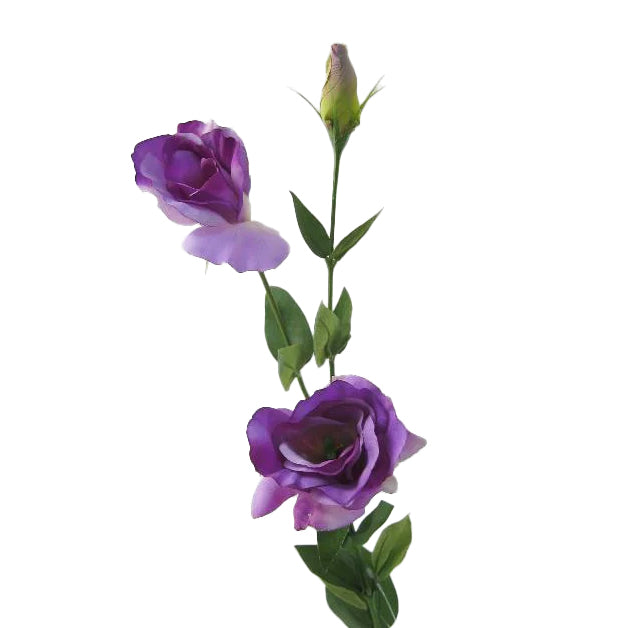 Lisianthus artificial mov-lavanda D9x6xH75 cm HO