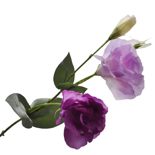 Lisianthus artificial mov-liliac D7xH44 cm DE
