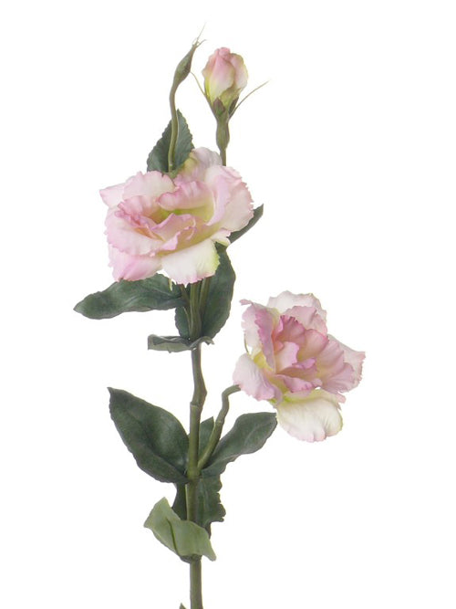 Lisianthus artificial roz De luxe D8xH65 cm