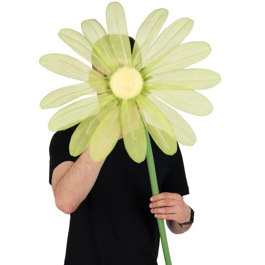 Margareta artificiala D40xH120 cm verde gigant XXL fara suport