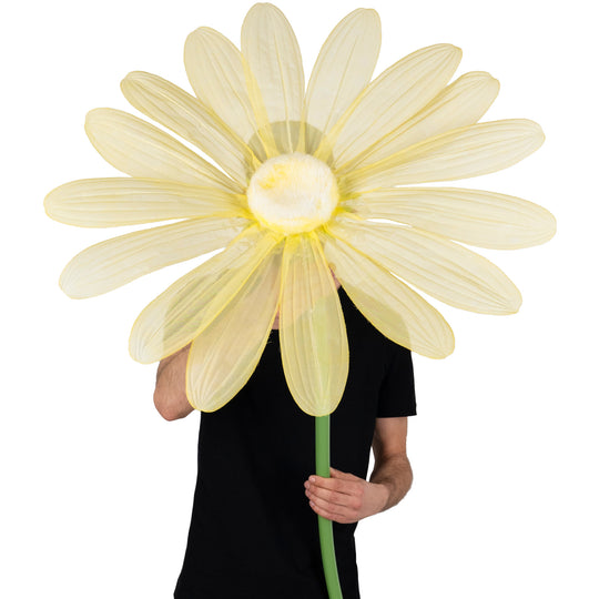 Margareta artificiala D68xH150 cm galbena gigant XXL fara suport