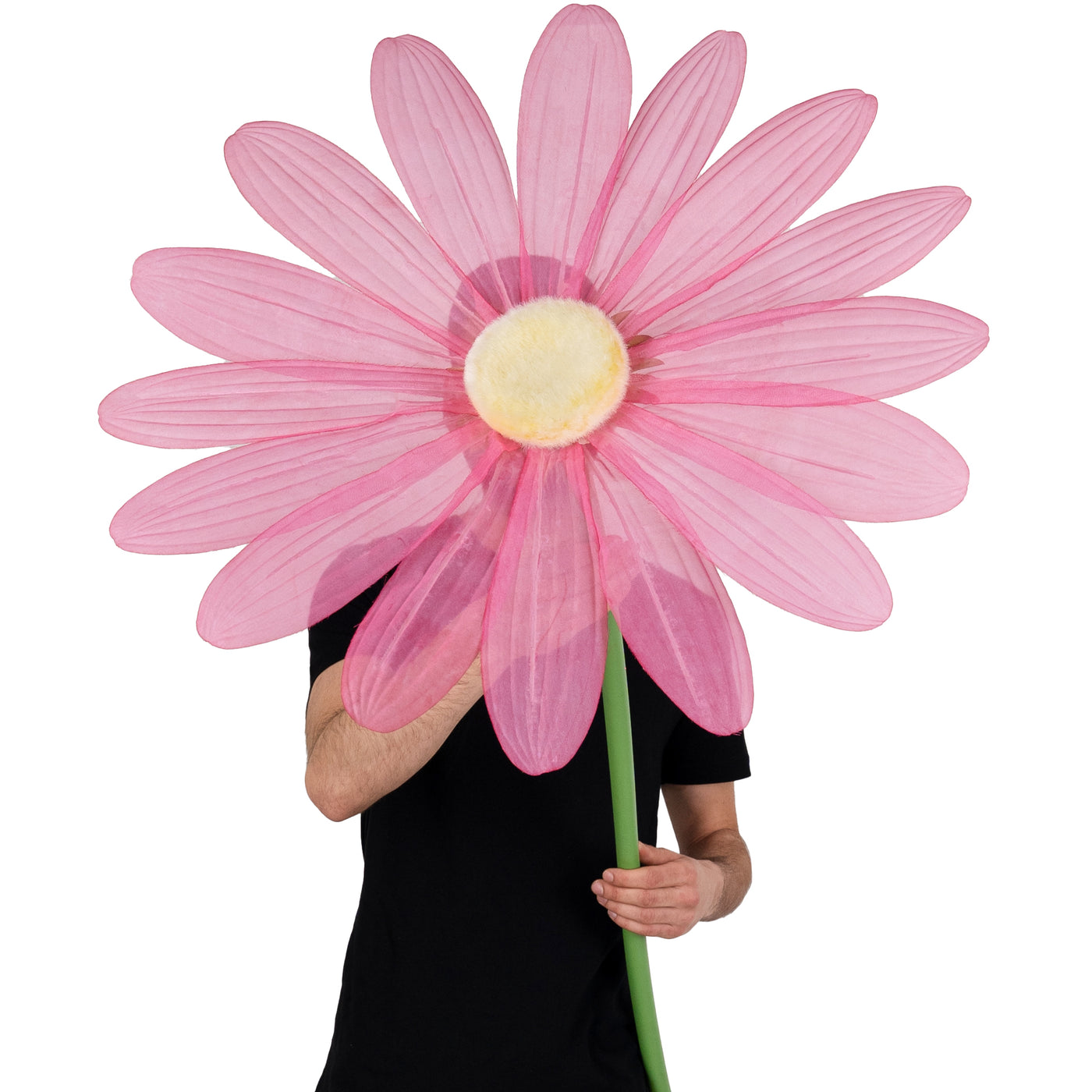 Margareta artificiala D68xH150 cm roz cyclame gigant XXL fara suport