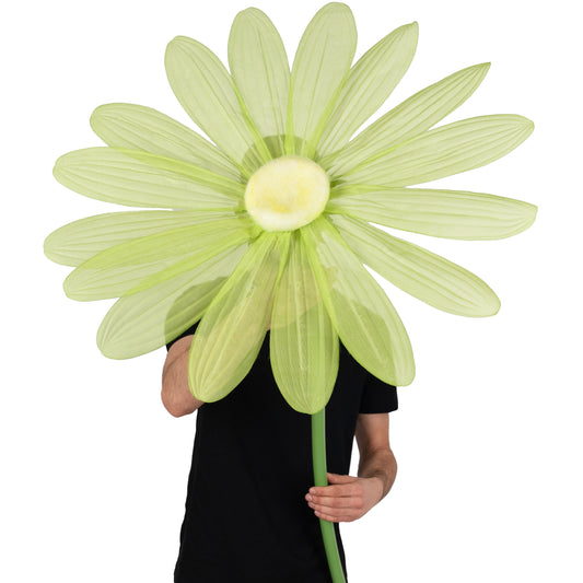 Margareta artificiala D68xH150 cm verde gigant XXL fara suport