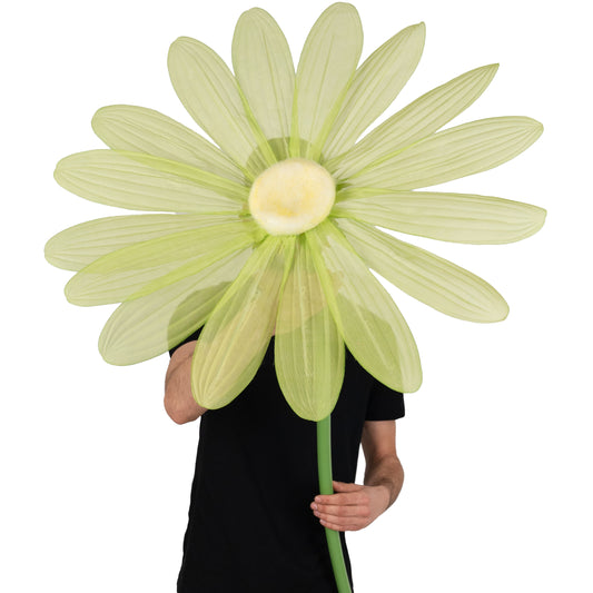 Margareta artificiala D68xH150 cm verde gigant XXL fara suport