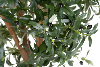 Maslin artificial H130cm cu masline si 2912 frunze