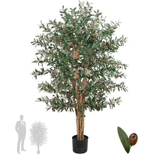 Maslin artificial H150cm cu 192 masline si 1872 frunze