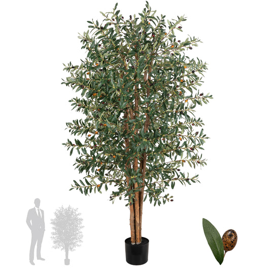 Maslin artificial H180cm cu 240 masline si 2340 frunze