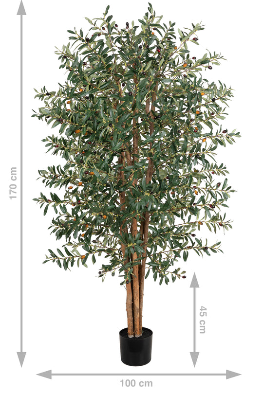 Maslin artificial H180cm cu 240 masline si 2340 frunze