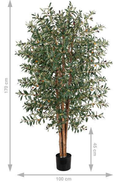 Maslin artificial H180cm cu masline