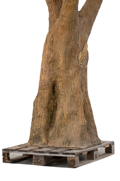 Maslin artificial H625cm gigant cu coroana D500cm