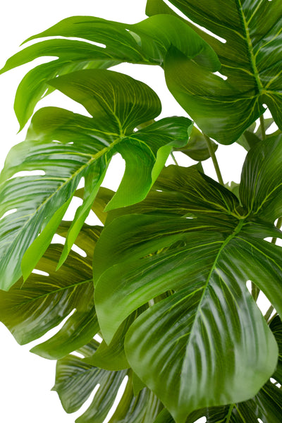 Monstera artificiala 50 cm cu 18 frunze