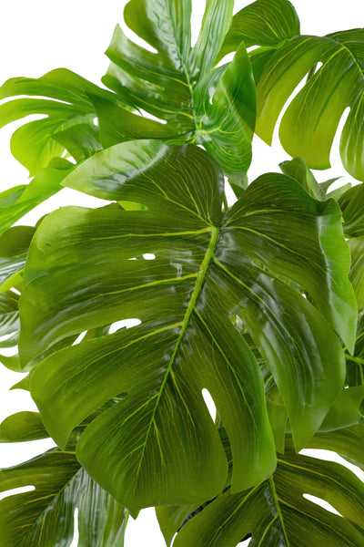 Monstera artificiala 50 cm cu 18 frunze