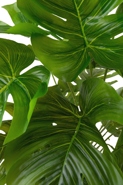 Monstera artificiala 50 cm cu 18 frunze