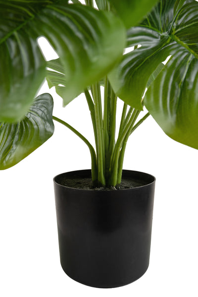 Monstera artificiala 50 cm cu 18 frunze