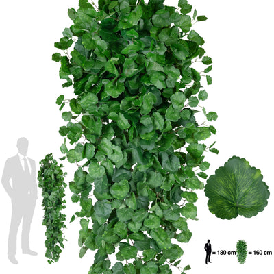 Muscata artificiala 180 cm cu 850 frunze. verde inchis