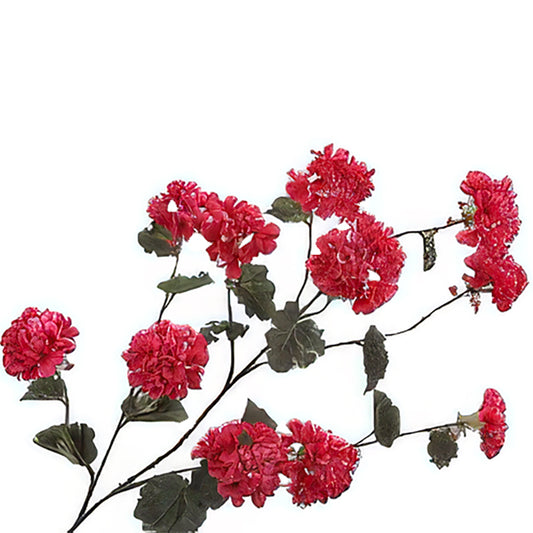 Muscata artificiala cu flori rosii D15x10x5xH121 cm DE