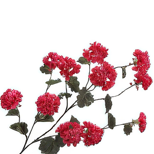 Muscata artificiala cu flori rosii D15x10x5xH121 cm DE