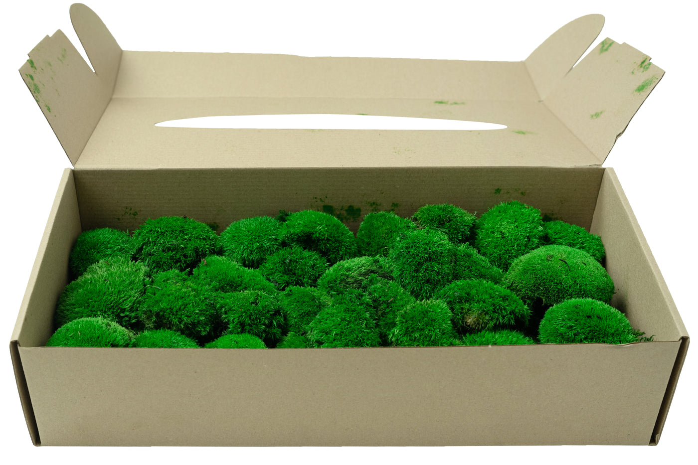 Muschi stabilizati mini 400 g verde inchis. forma bombata. acopera 0.125 mp