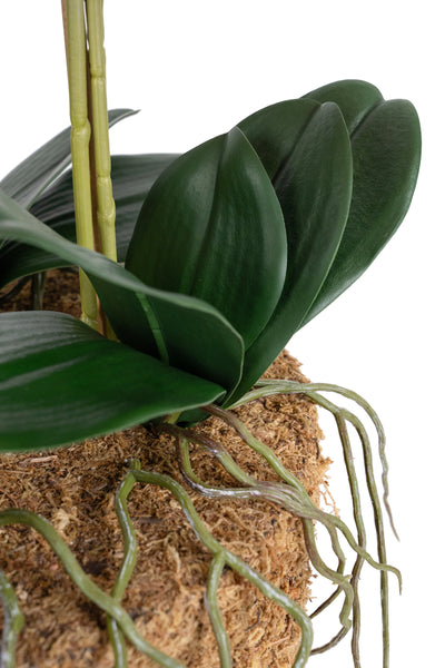 Orhidee artificiala cyclame cu aspect natural H66 cm cu 9 tulpini