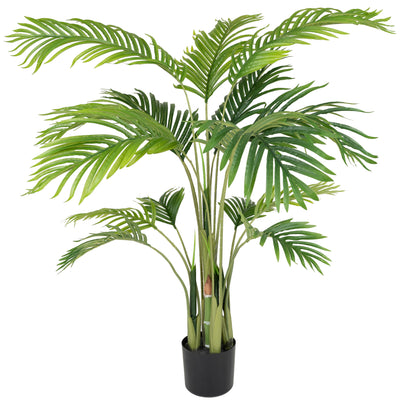 Palm artificial H120cm Kentia cu 15 frunze