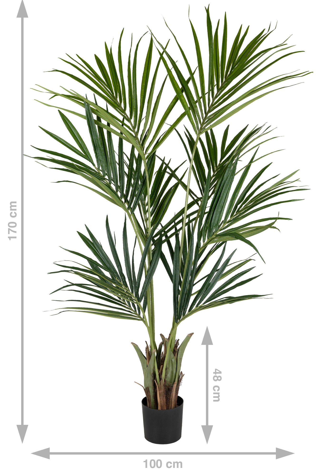 Palm artificial H170cm Kentia